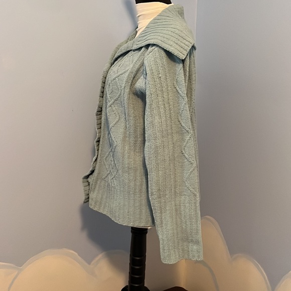Sonoma mint green button up sweater, size XL, $13 - Picture 3 of 6
